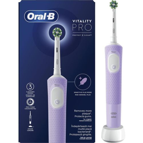 Oral-B D103 Vitality Pro Lilac електрическа четка за зъби (1 бр.)