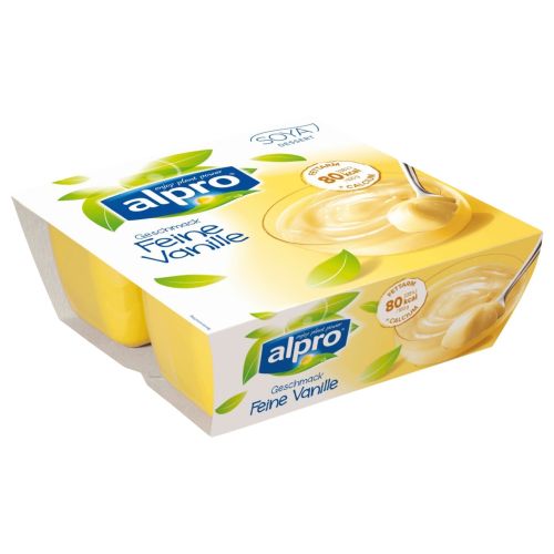 Alpro десерт ванилия от соя, 4 бр. х 125 г (500 г)