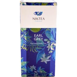 Niktea Earl Grey черен чай, 25 бр. х 1.75 г (43.75 г)