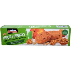 Боровец мюсли бисквити с ябълка, мед и орехи (110 г)
