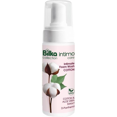 Bilka Cotton & Aloe Vera измиваща интимна пяна (140 мл)