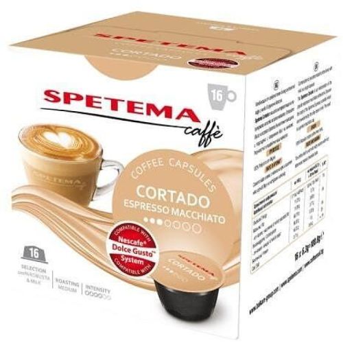 Spetema Cortado кафе капсули съвместими с Dolce Gusto (16 бр.)