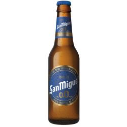 San Miguel безалкохолна бира 0.0% в стъклена бутилка (330 мл)