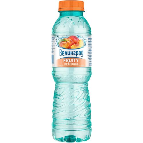 Велинград Fruity минерална вода праскова (500 мл)