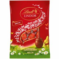 Lindt Lindor мини яйца с млечен шоколад (100 г)