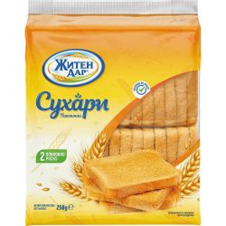 Житен Дар пшенични сухари (250 г)