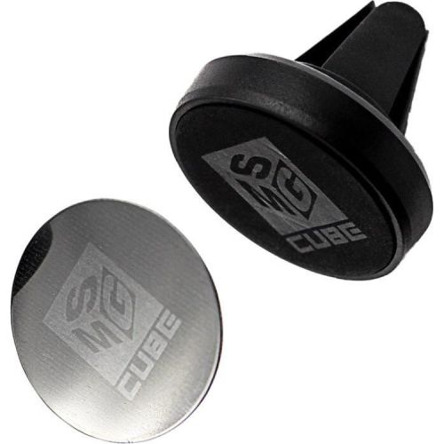 MSG Cube стойка за телефон за кола, за Lux Magnetic, черна (1 бр.)