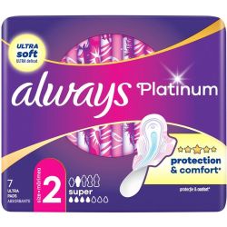 Always Platinum Super дамски превръзки (7 бр.)
