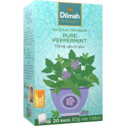 Dilmah Pure Peppermint билков чай мента, 20 бр. (30 г)