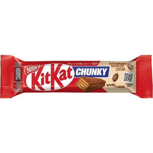 Nestle Kitkat Chunky шоколадов десерт с млечен шоколад (40 г)