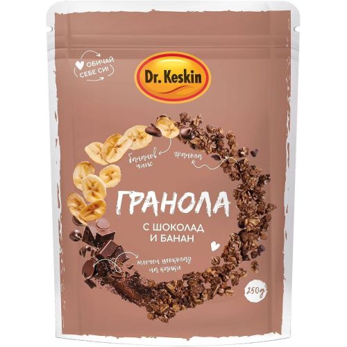 Dr. Keskin гранола с шоколад и банан (250 г)