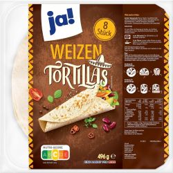 JA! тортили от пшенично брашно (496 г)