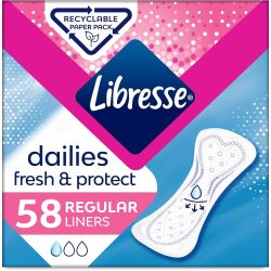 Libresse Dailies Fresh & Protect (58 бр.)