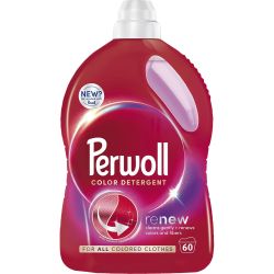 Perwoll Color течен перилен препарат, 60 пранета (3 л)