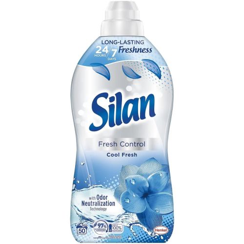Silan Cool Fresh омекотител, 50 пранета (1.1 л)
