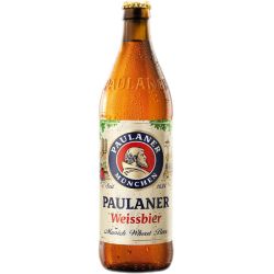 Paulaner вайс бира в стъклена бутилка (330 мл)
