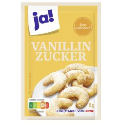 Ja! ванилова захар, 15 бр. х 8 г (120 г)
