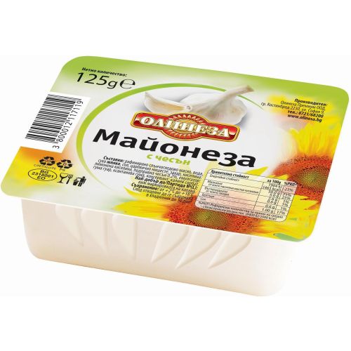 Олинеза майoнеза с чесън (125 г)