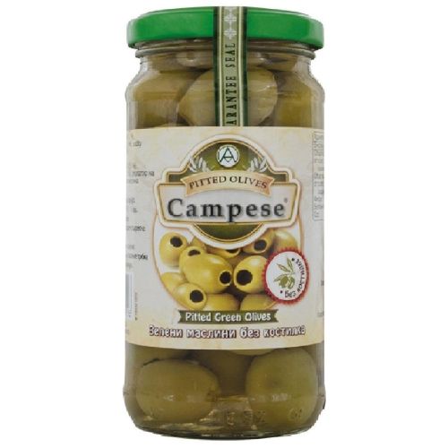 Campese зелени маслини без костилка (235 г)