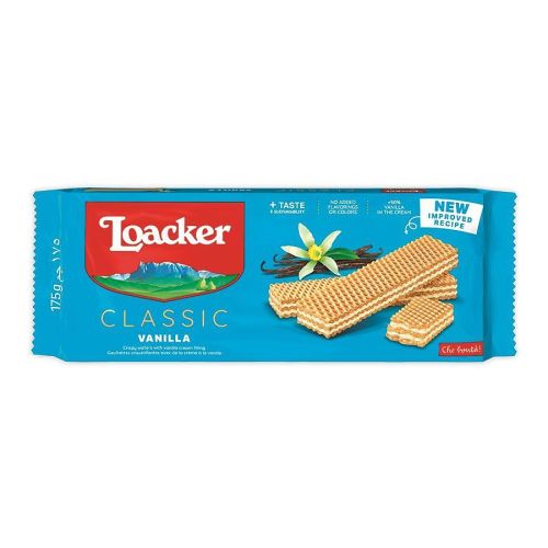 Loacker вафли ванилия (175 г)