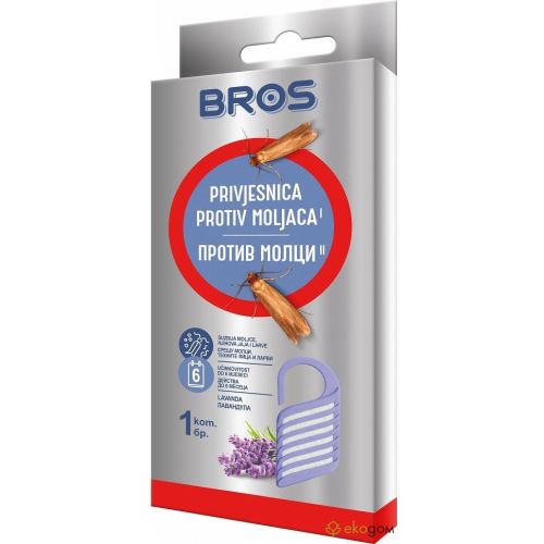 BROS закачалка против молци лавандула (1 бр.)