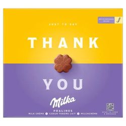 Milka шоколадови бонбони с млечен крем Thank You (110 г)
