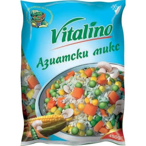 Vitalino замразен азиатски микс (450 г)