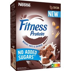 Nestle Fitness Protein зърнена закуска с какао (310 г)