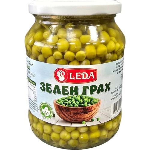 Leda зелен грах (680 г)