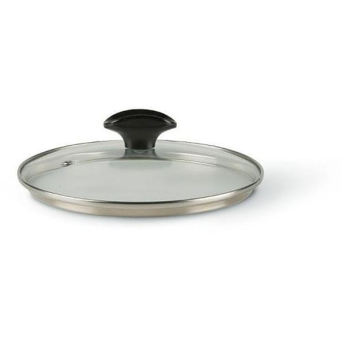 TVS стъклен капак универсал, черен, 18 см (1 бр.)