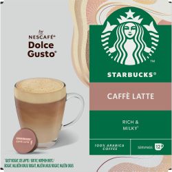 Starbucks Caffe Latte кафе капсули съвместими с Dolce Gusto (12 бр.)