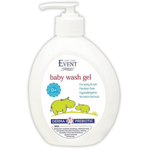 Event Baby измиващ гел за коса и тяло (400 мл)
