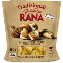 Rana тортелони с гъби манатарки, прясна паста (250 г)