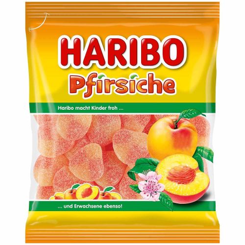 Haribo желирани бонбони праскови (175 г)