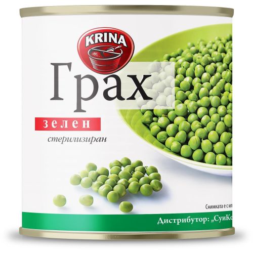 Krina грах млечен зелен (420 г)