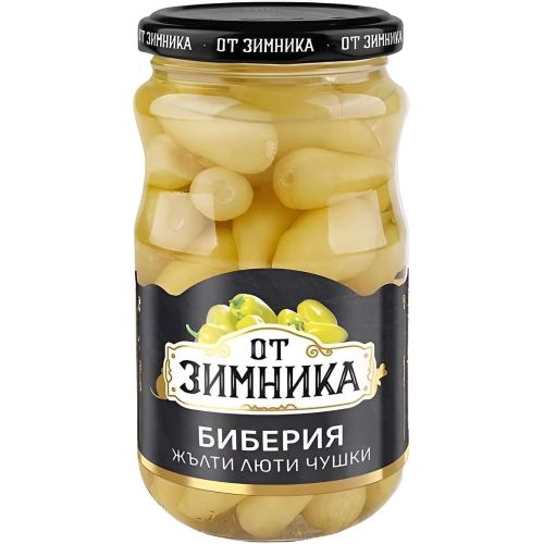 От Зимника жълти люти чушки биберия (340 г)