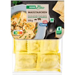 REWE био равиоли със свинско и телешко месо (250 г)