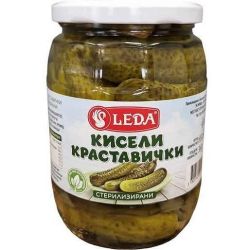 Leda кисели краставички (680 г)