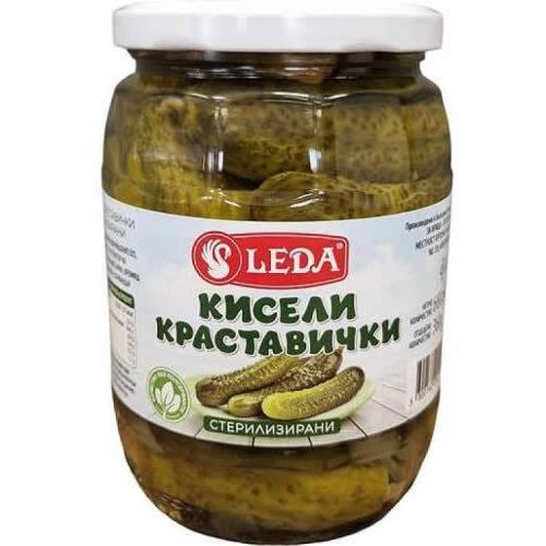 Leda кисели краставички (680 г)