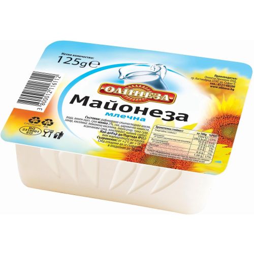 Олинеза млечна майонеза (125 г)