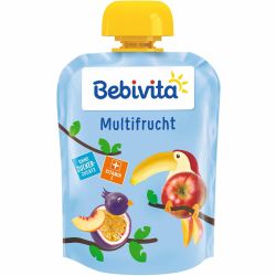 Bebivita плодова закуска мултиплод (90 г)