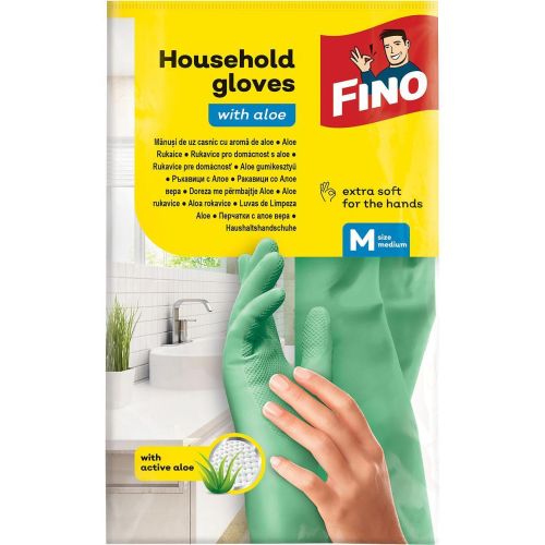 Fino Aloe ръкавици алое, размер M (1 бр.)