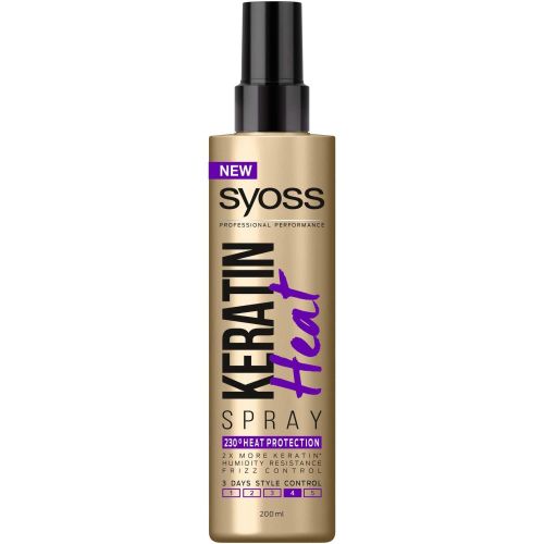 Syoss Keratin Heat Protection спрей за коса (200 мл)