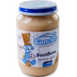 Ганчев пюре от млечна каша с бисквити (190 г)