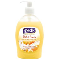 Medix Derma Care Milk & Honey течен сапун мляко и мед, помпа (400 мл)