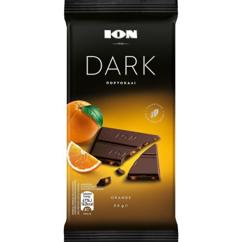 ION Dark шоколад с портокал (90 г)
