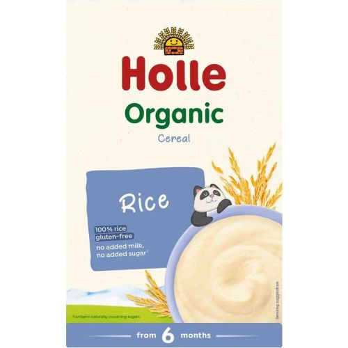 Holle био оризова каша, 6+ месеца (250 г)