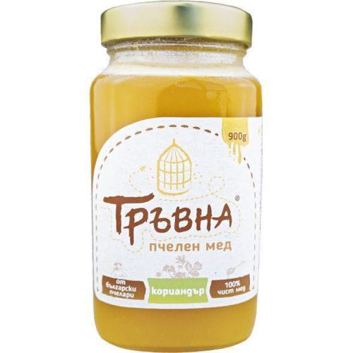 Тръвна кориандров пчелен мед (900 г)