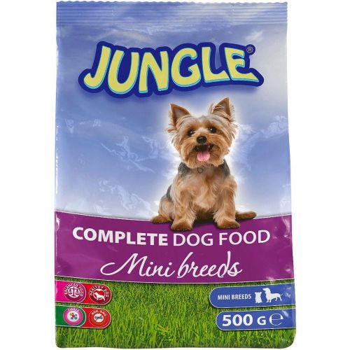 Jungle кучешка храна за мини породи, на гранули (500 г)