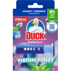 Duck Violet свежи дискове за тоалетна (36 мл)